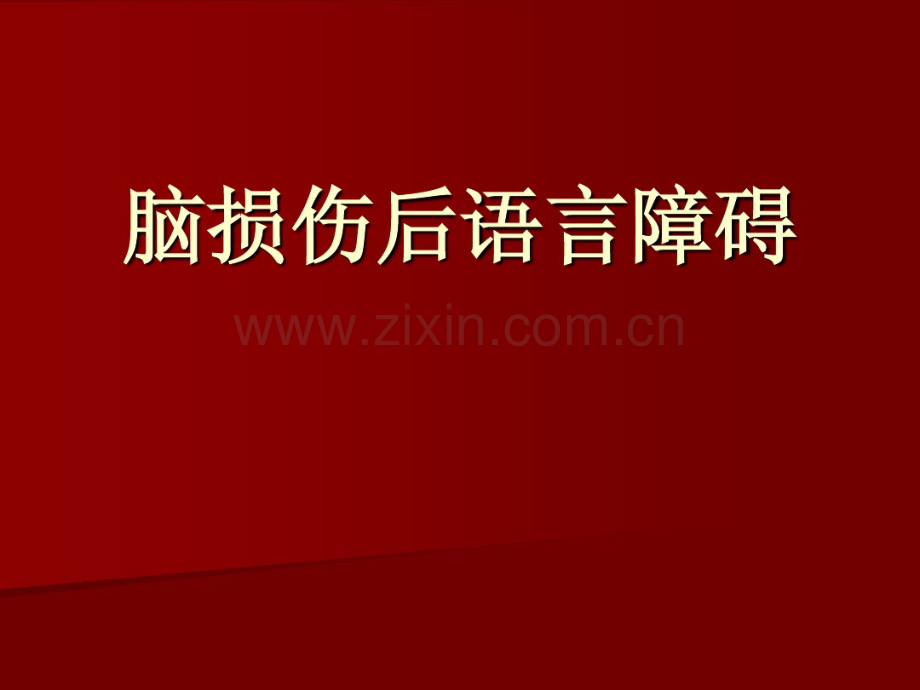 脑损伤后语言障碍.pdf_第1页