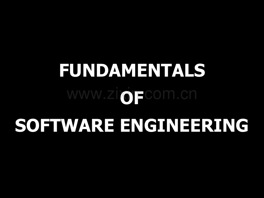 Software-Engineering-CHAP-1(软件工程第一章)(ppt文档).ppt_第1页
