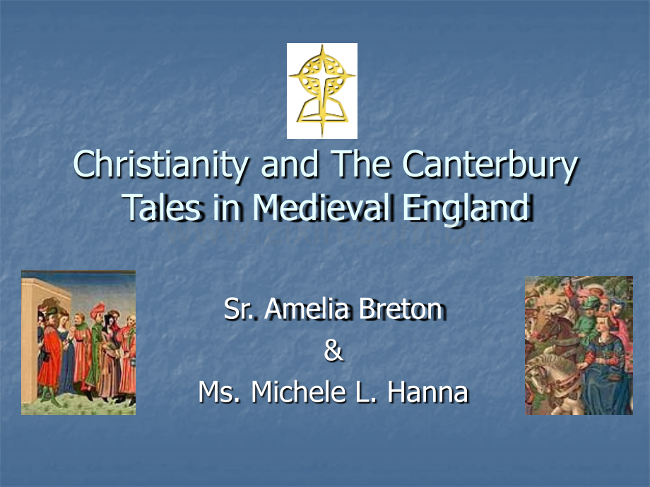 Christianity-and-The-Canterbury-Tales-in-Medieval-England(ppt文档).ppt_第1页