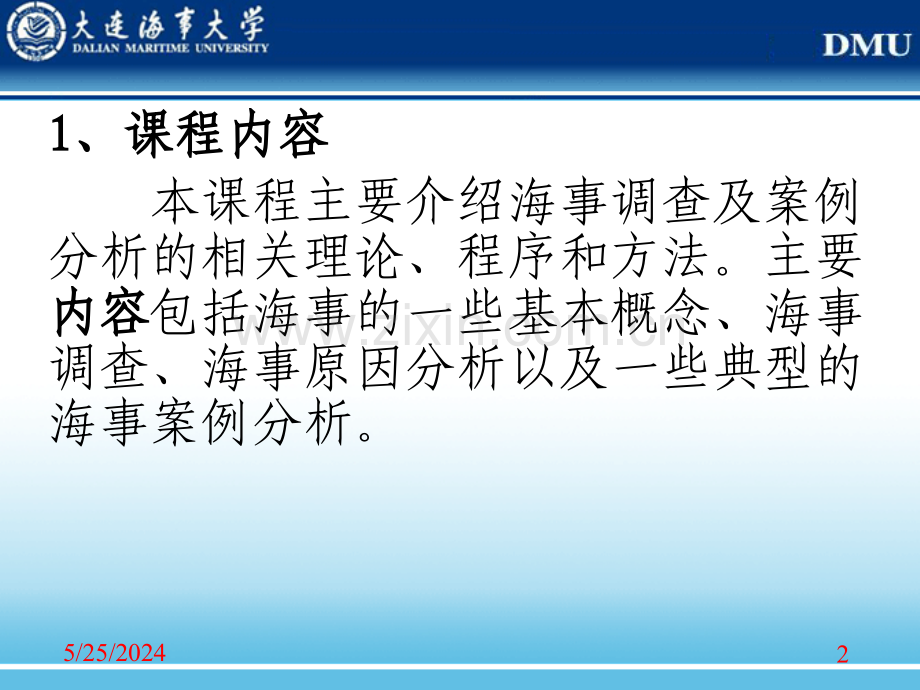 海事调查与案例分析100424.ppt_第2页