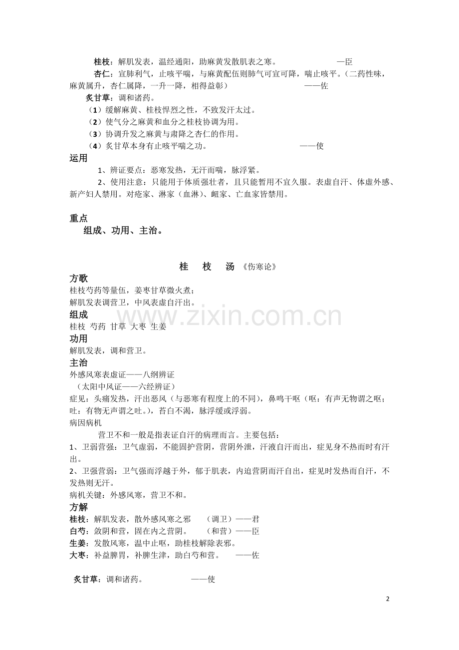 方剂学笔记打印版.doc_第2页