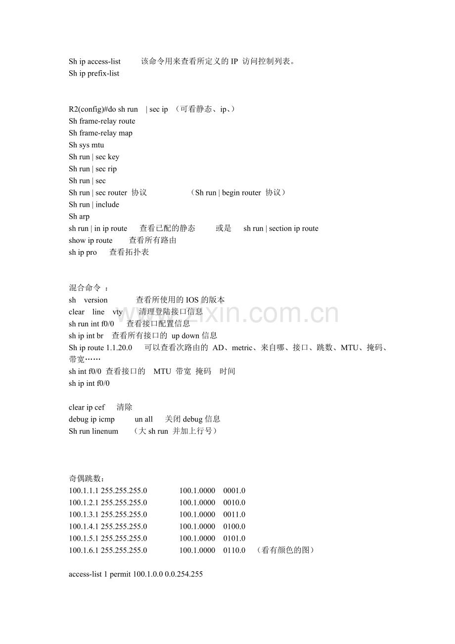 show命令大全.doc_第2页