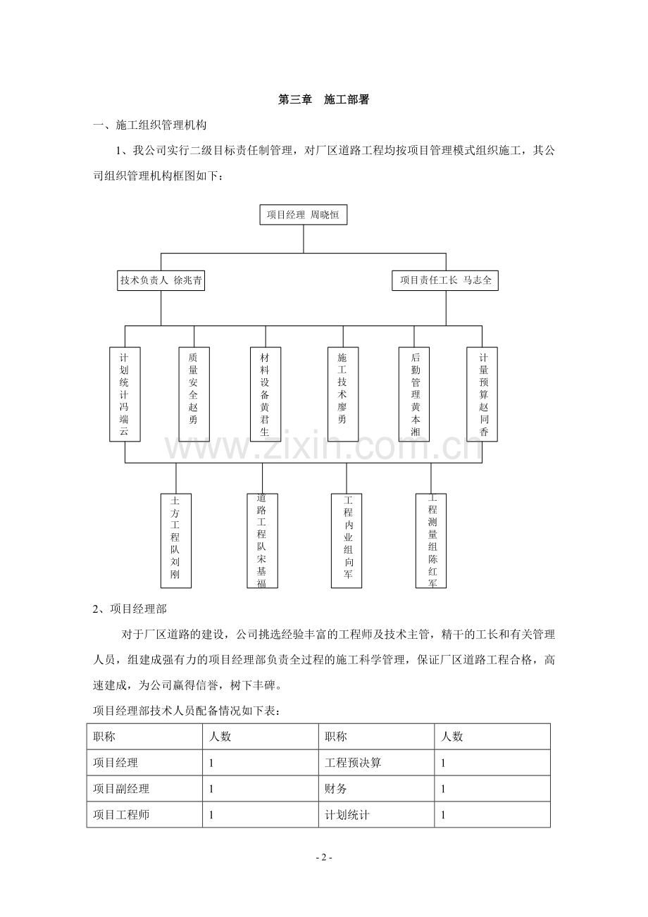 厂区道路专项施工方案.doc_第2页