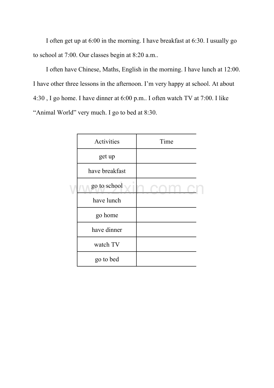 小学四年级英语课外阅读理解.doc_第2页