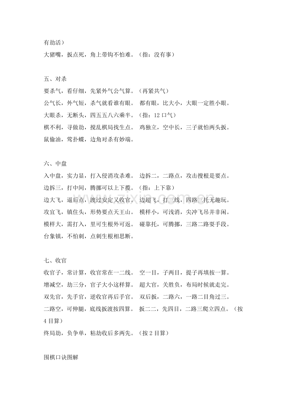 围棋口诀大全(200句).doc_第2页