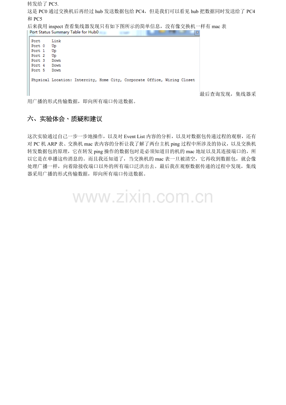 交换机与集线器工作机理分析.doc_第2页