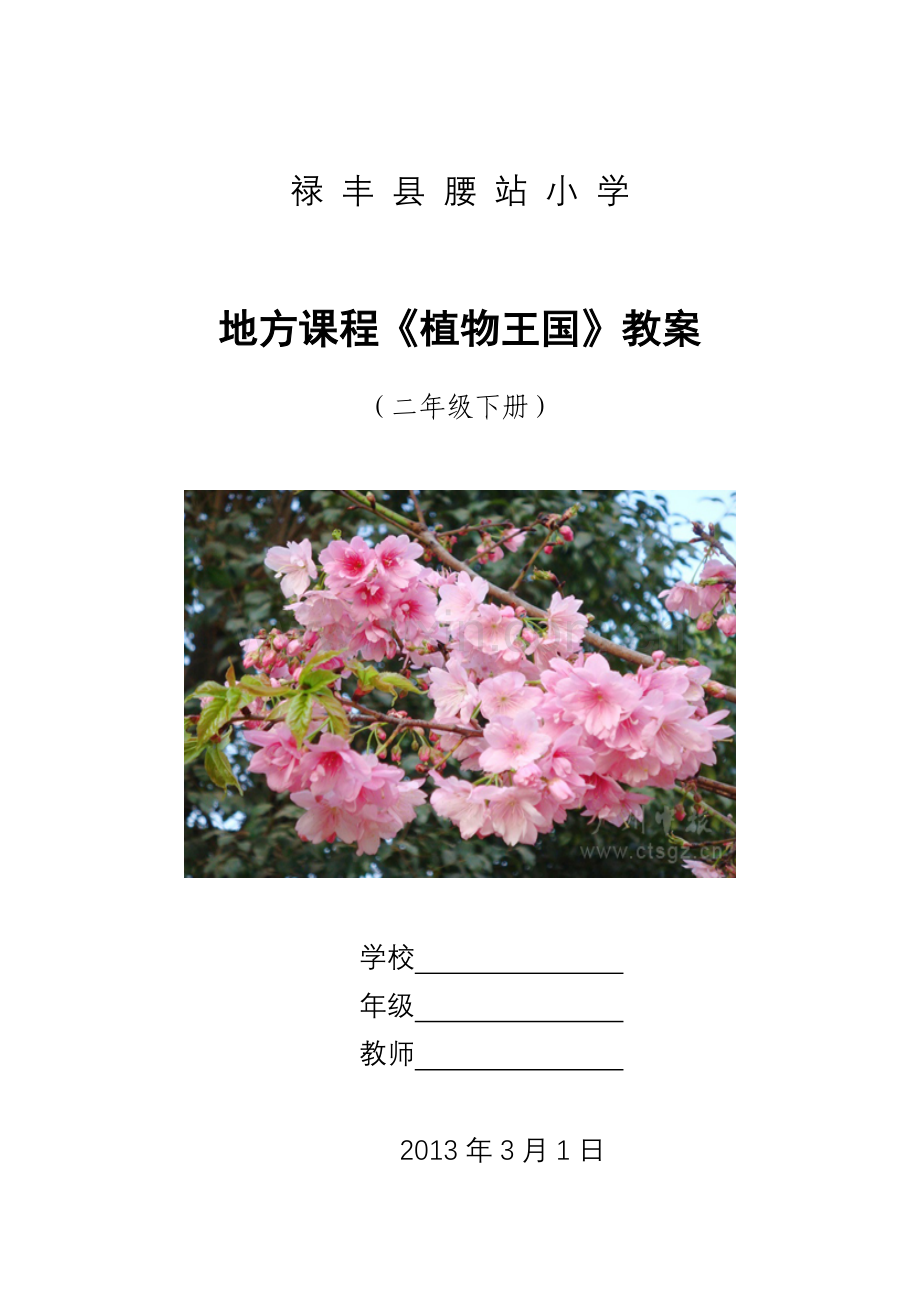 地方课程二年级下册-腰站.doc_第1页