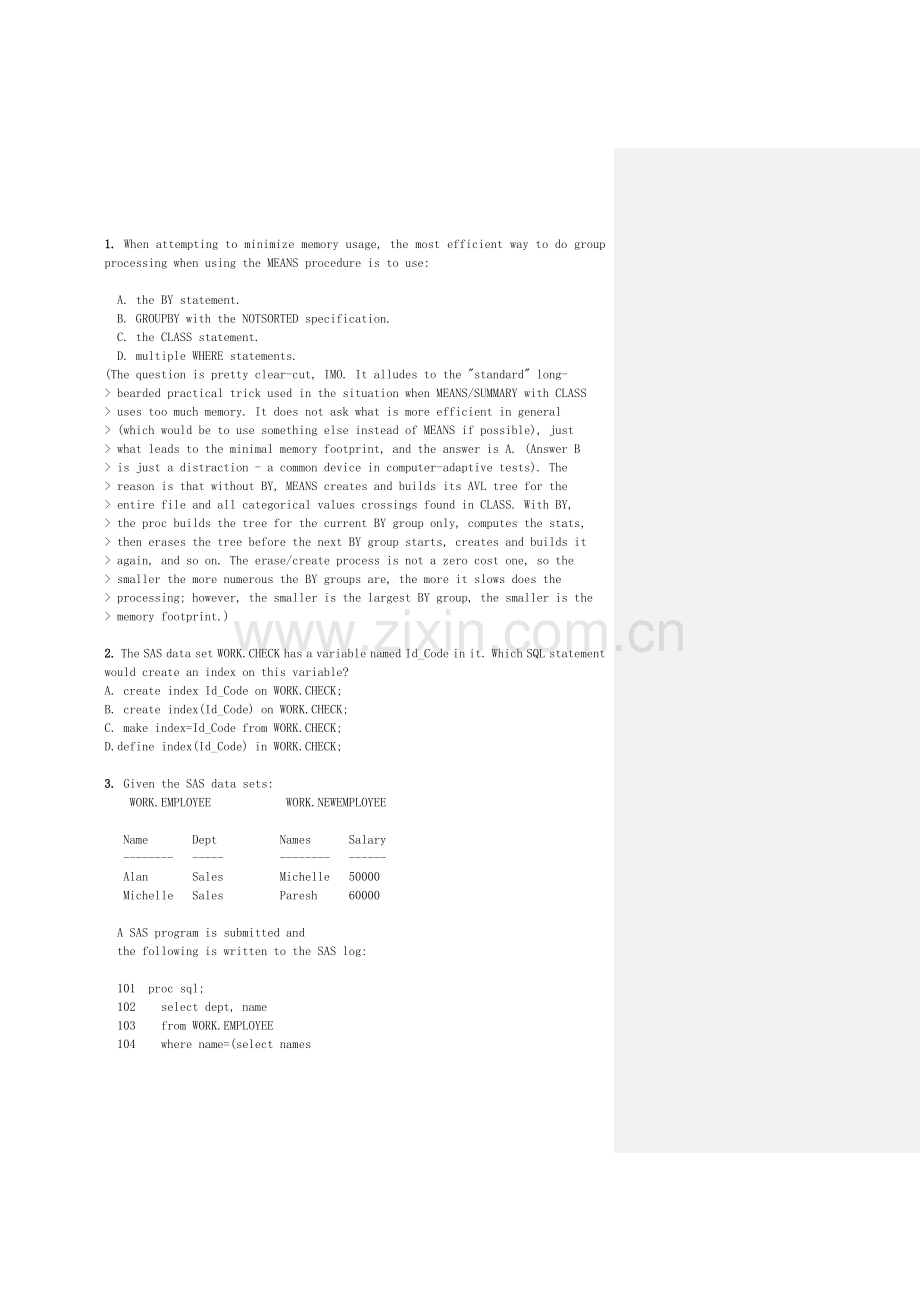 SASAdv12月真题-63题.doc_第1页
