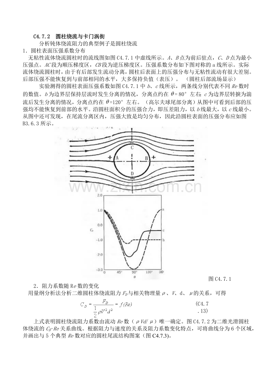 圆柱绕流圆球扰流阻力系数.doc_第1页