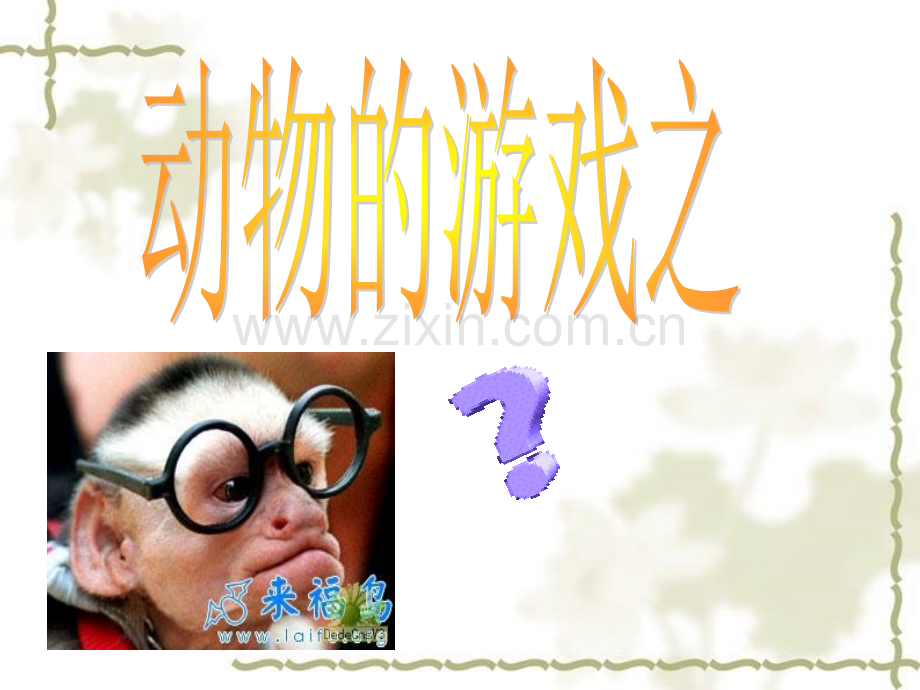 《动物游戏之谜》优秀课件.ppt_第1页