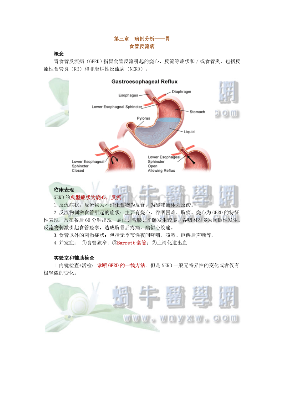 病例分析——胃食管反流病.doc_第1页