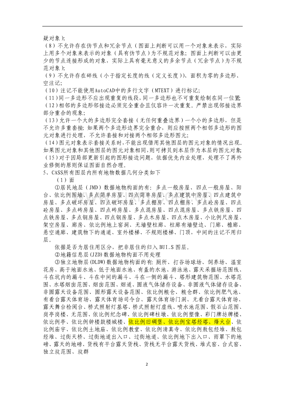 1：500比例尺地形图数据标准及整理规范.doc_第2页