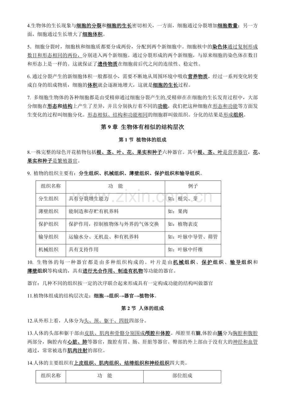 江苏地区初一生物复习提纲(下).doc_第2页