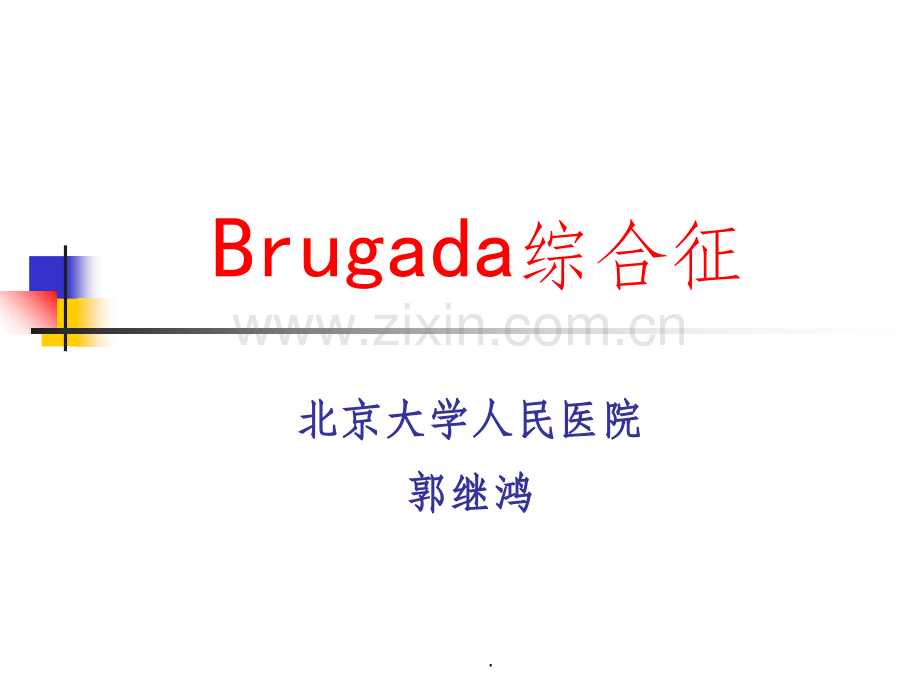 北大Brugada综合症.ppt_第1页
