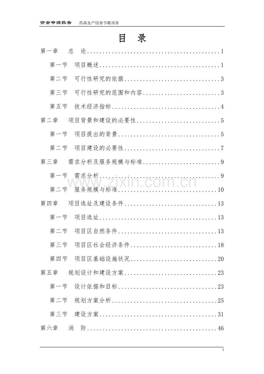 药品生产锅炉改造节能项目可行性论证报告.doc_第1页