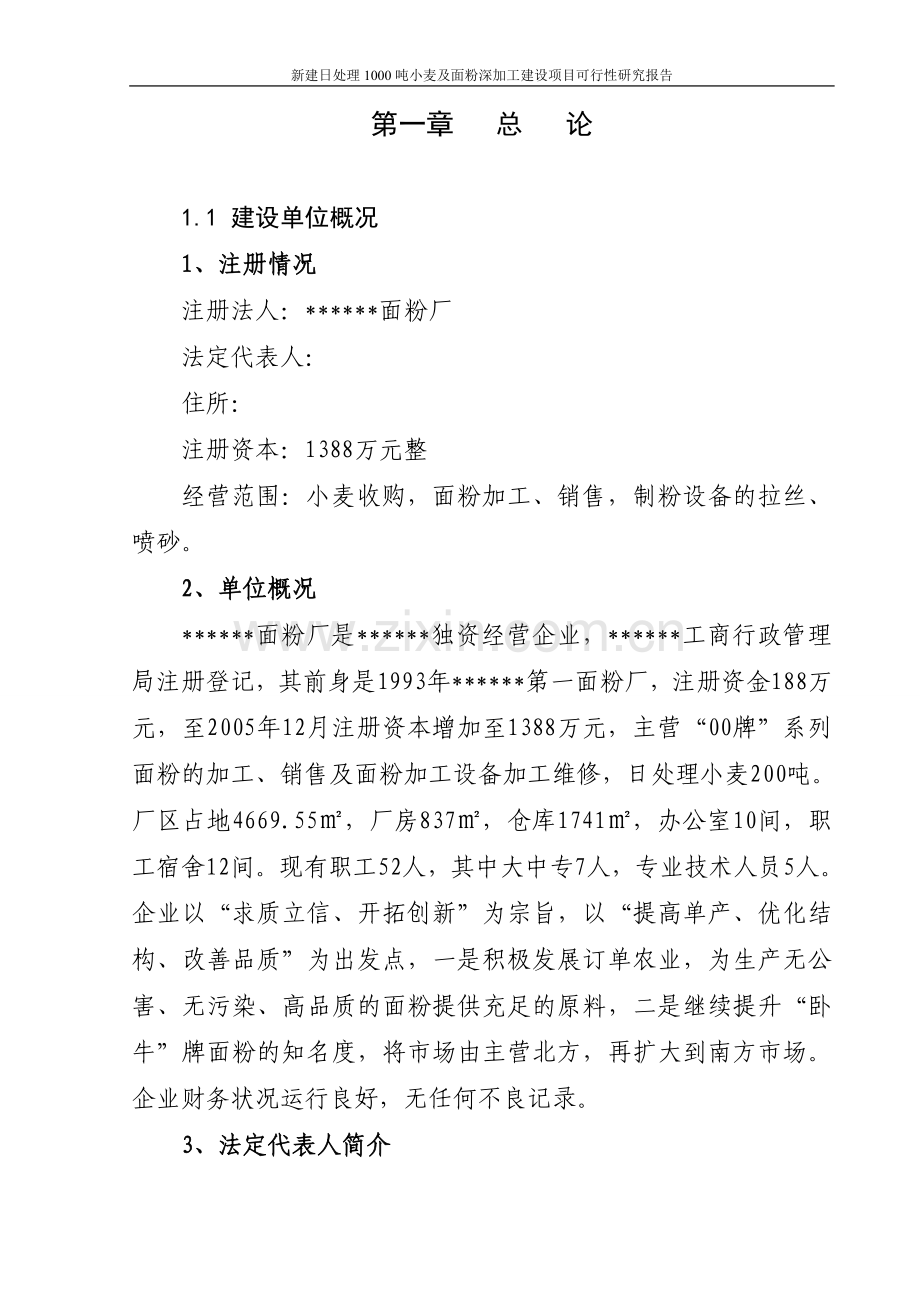 年加工9万吨粮食生产线项目申请立项可研报告.doc_第2页