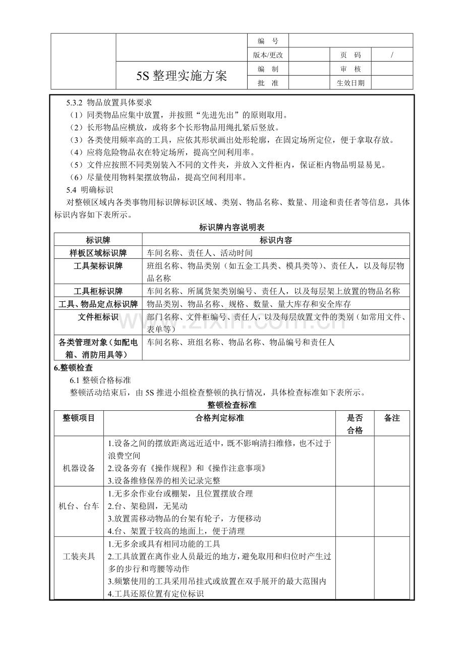 5S整顿方案.doc_第2页