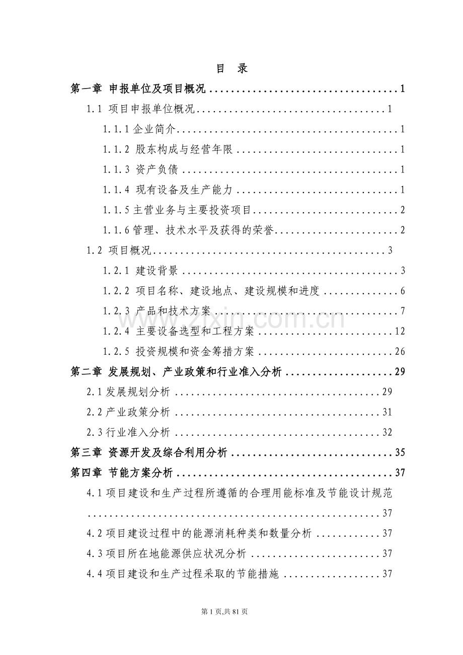 某水泥有限公司年产100万吨复合水泥粉磨站技术改造项目可行性论证报告.doc_第1页