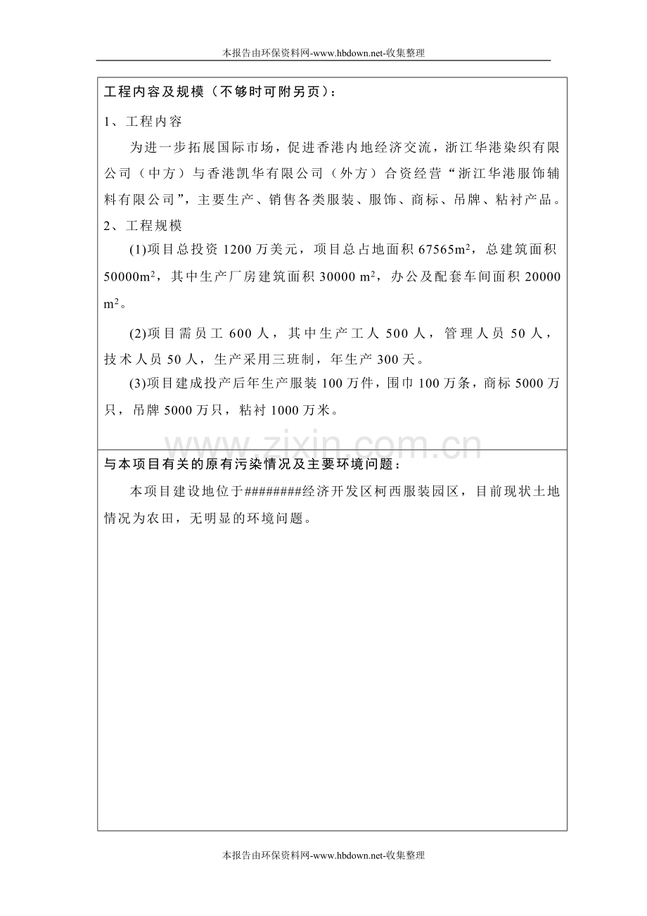 浙江华港服饰辅料有限公司项目.doc_第2页