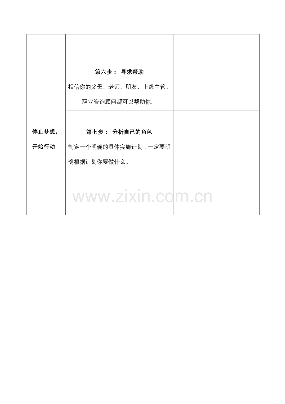 高中人生规划表.doc_第2页