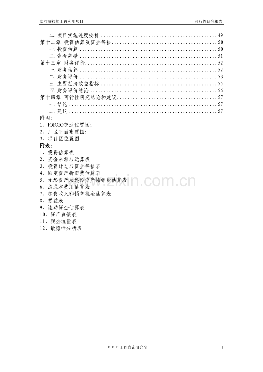 塑胶颗粒加工再利用项目可行性论证报告.doc_第2页