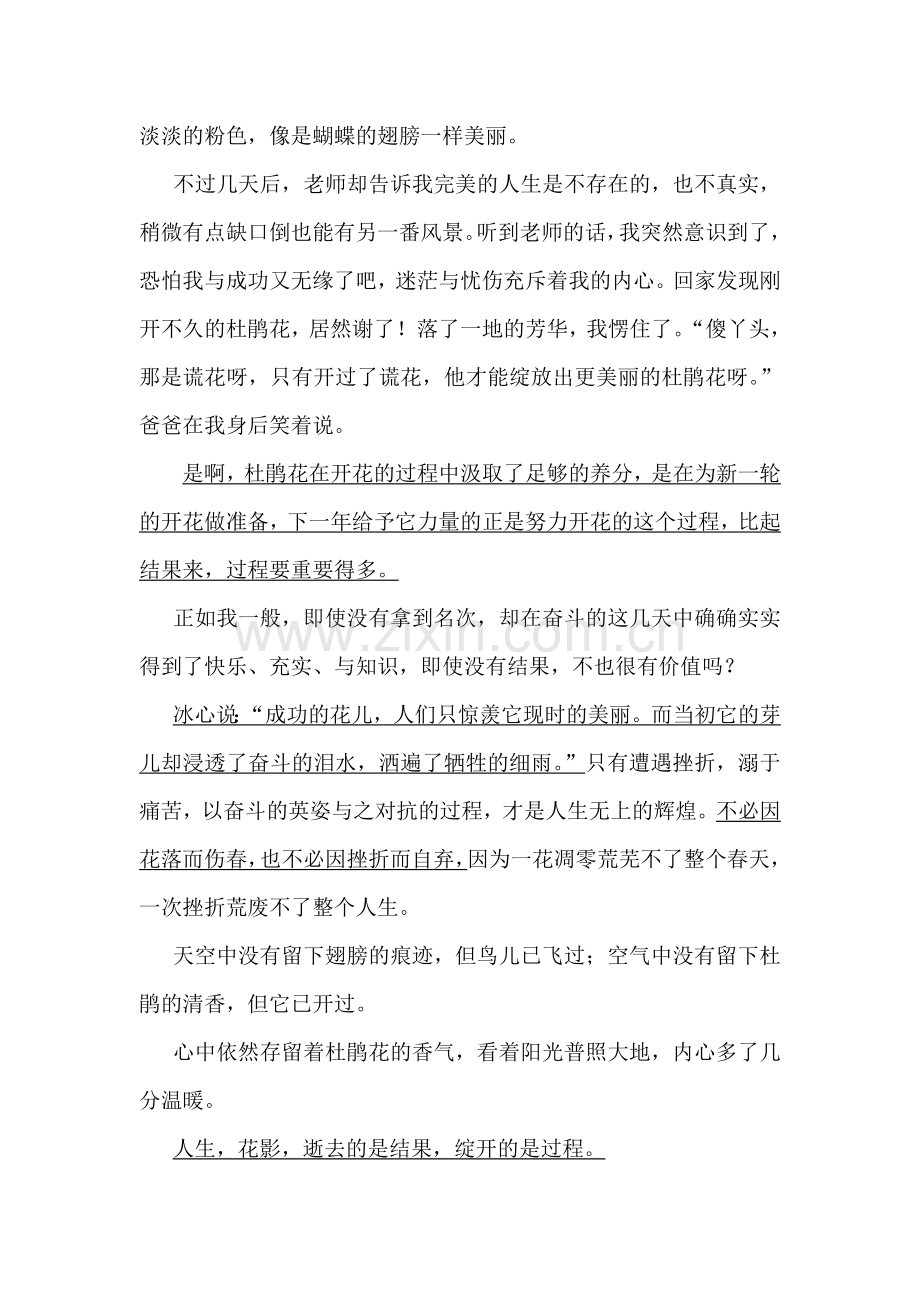 初二语文作文经典范文.doc_第2页