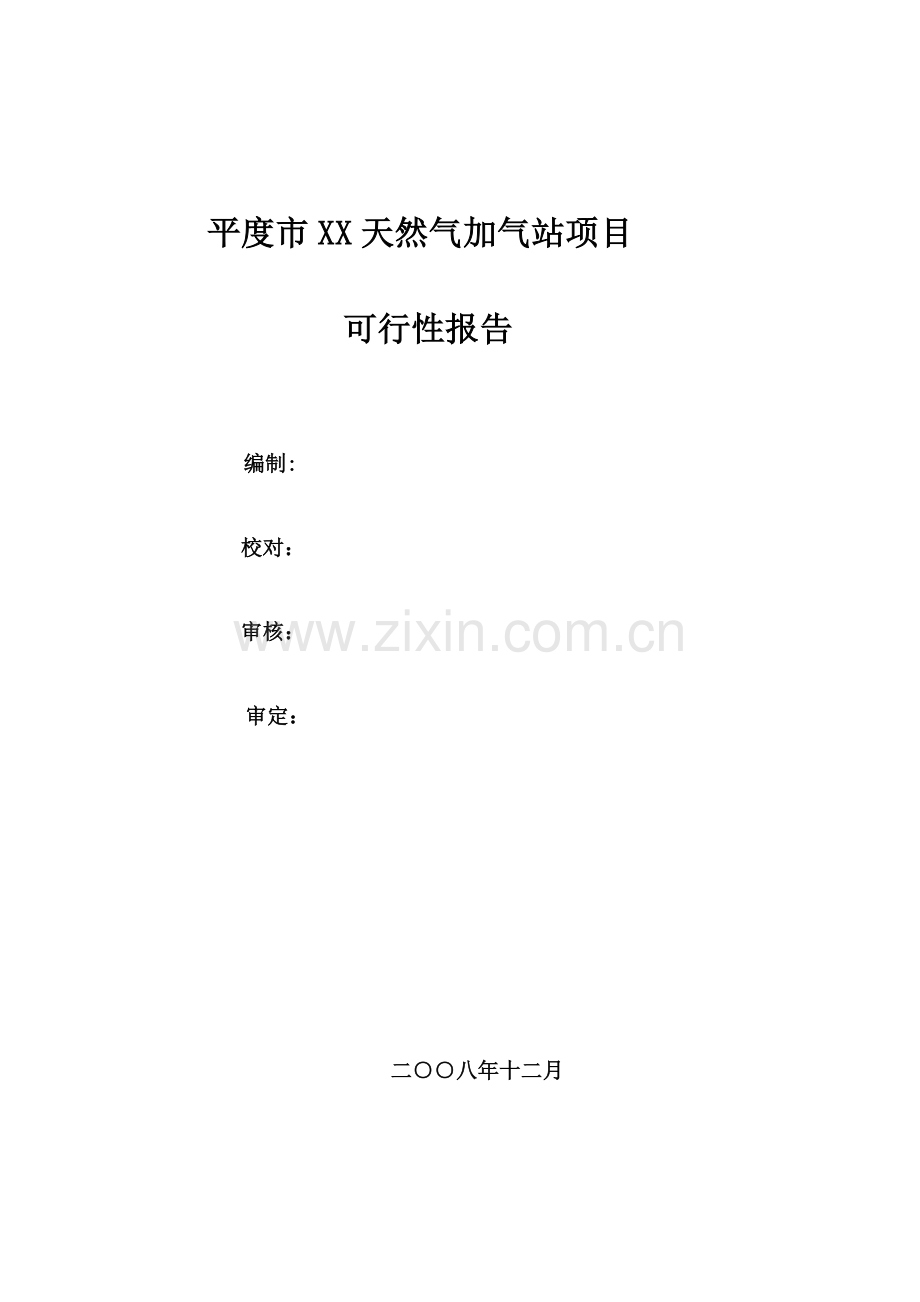 某市xx天然气加气站项目(优秀建设可行性研究报告).doc_第2页