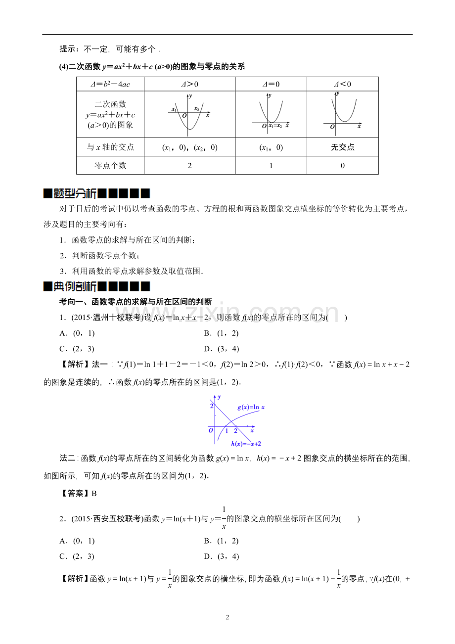高一：零点问题的解题方法.doc_第2页