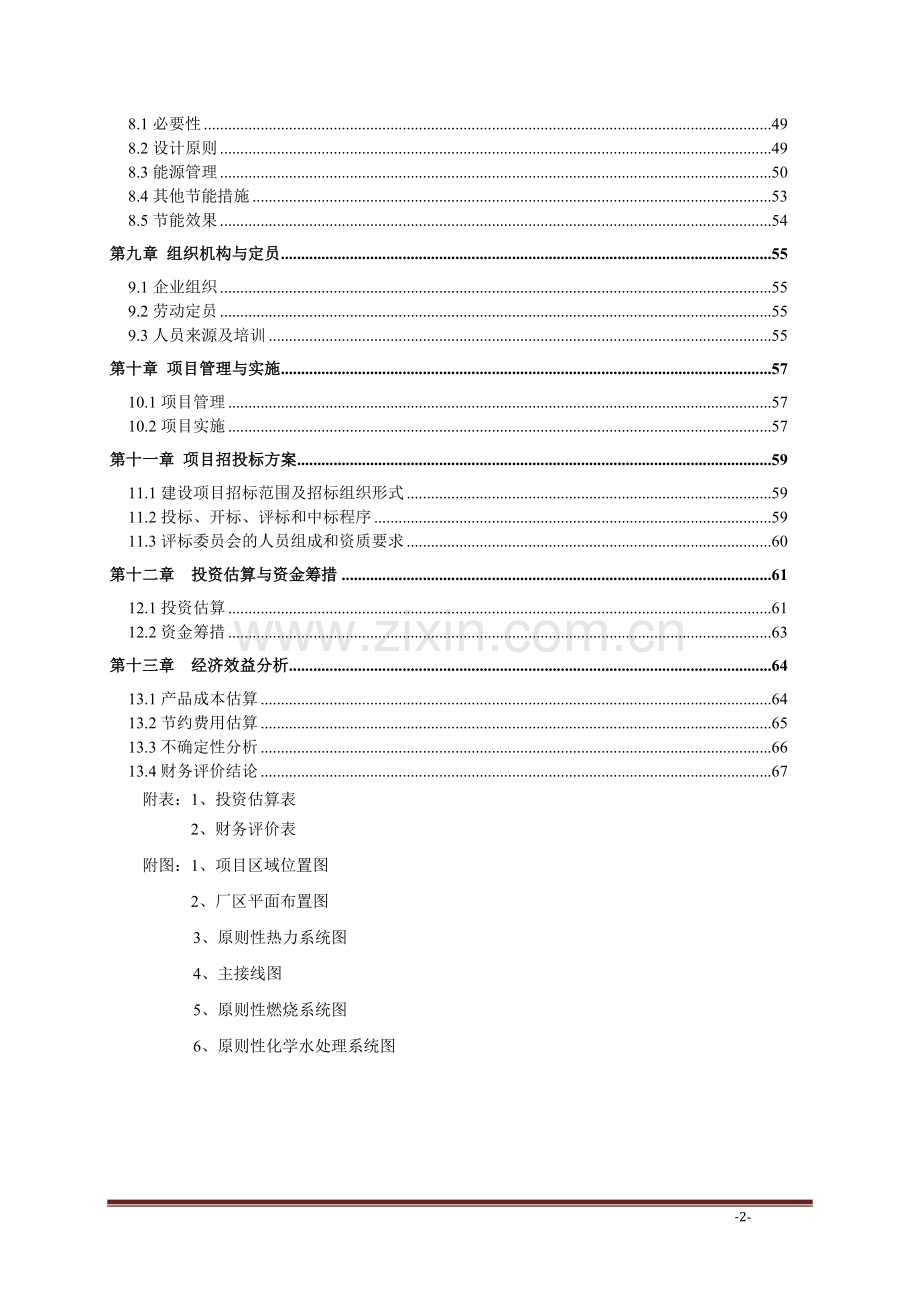 2x12mw富裕煤气发电建设可行性论证报告.doc_第2页