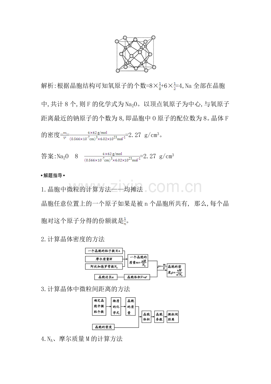 难点3晶体结构分析与计算突破.doc_第2页