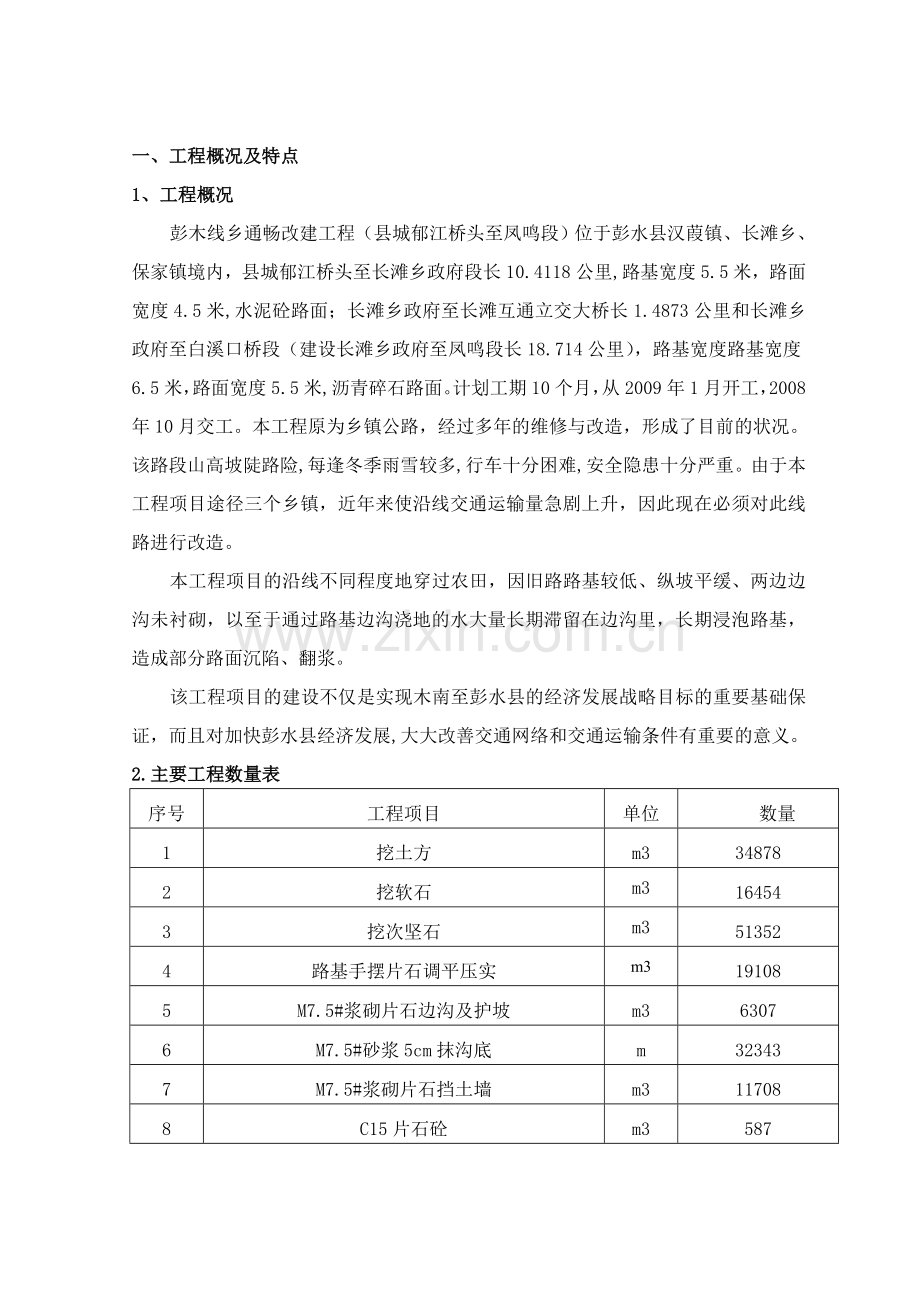 彭木线施工组织设计方案.doc_第2页