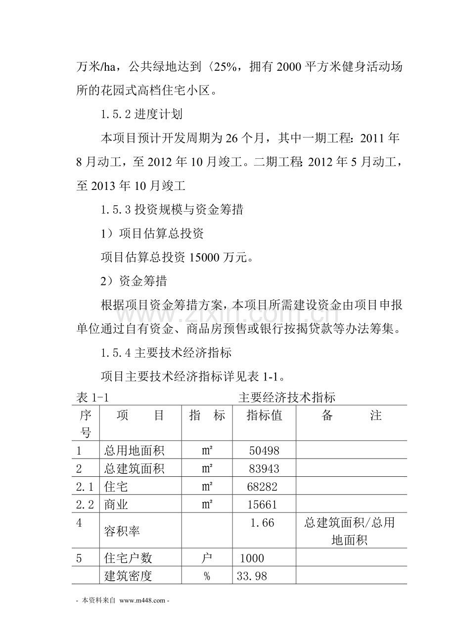 瑞民雅居商住小区房地产开发可行性分析报告.doc_第2页