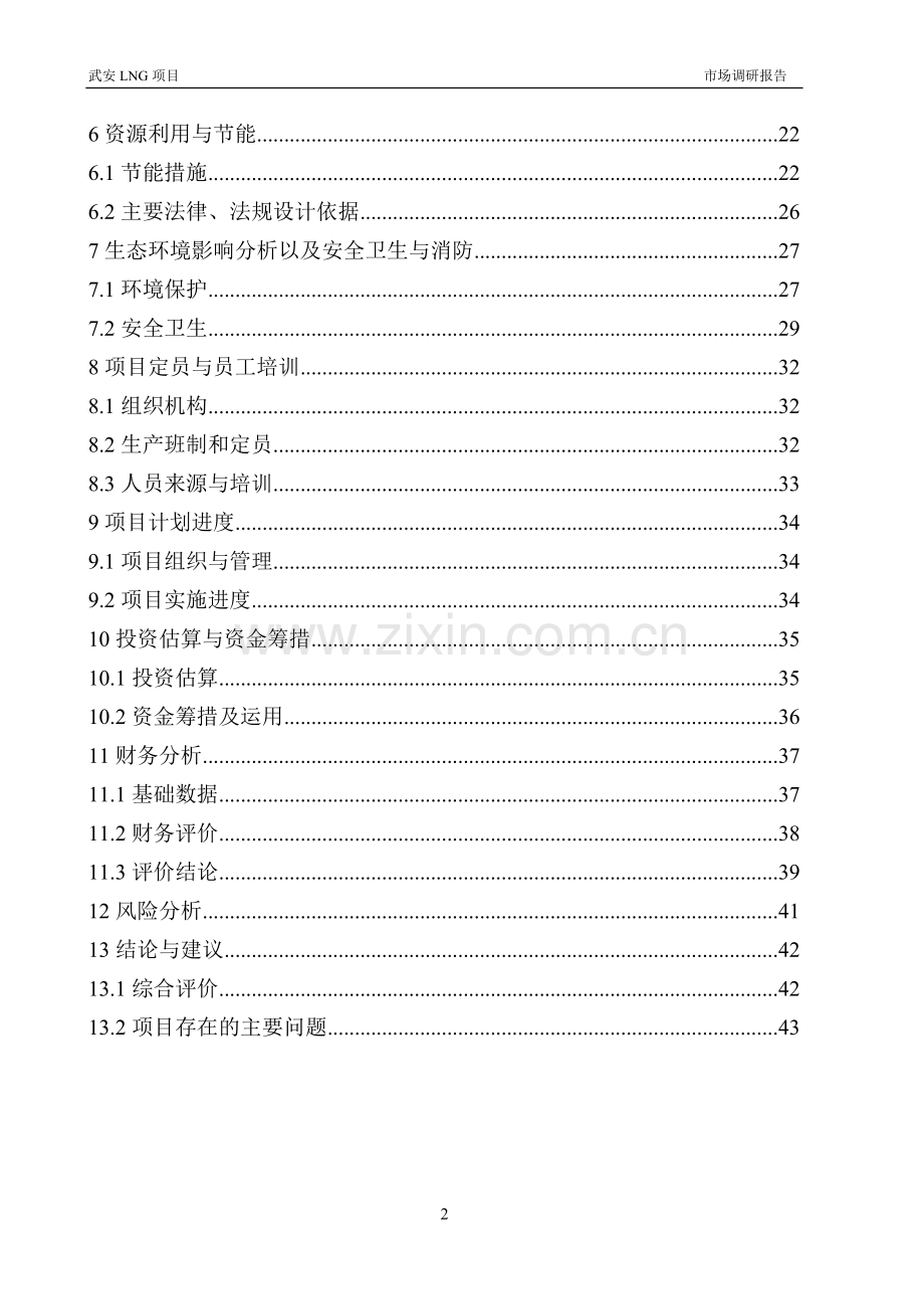 武安市LNG项目市场调研报告.doc_第2页