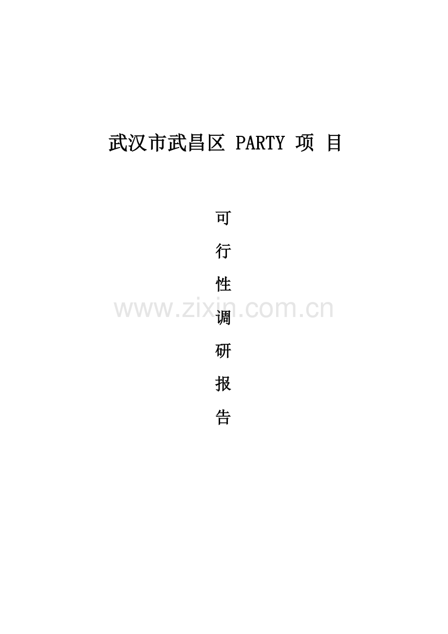 武汉武昌区-party可行性论证报告.doc_第1页