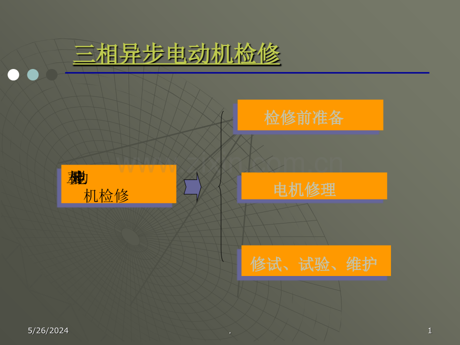 三相异步电动机检修.ppt_第1页