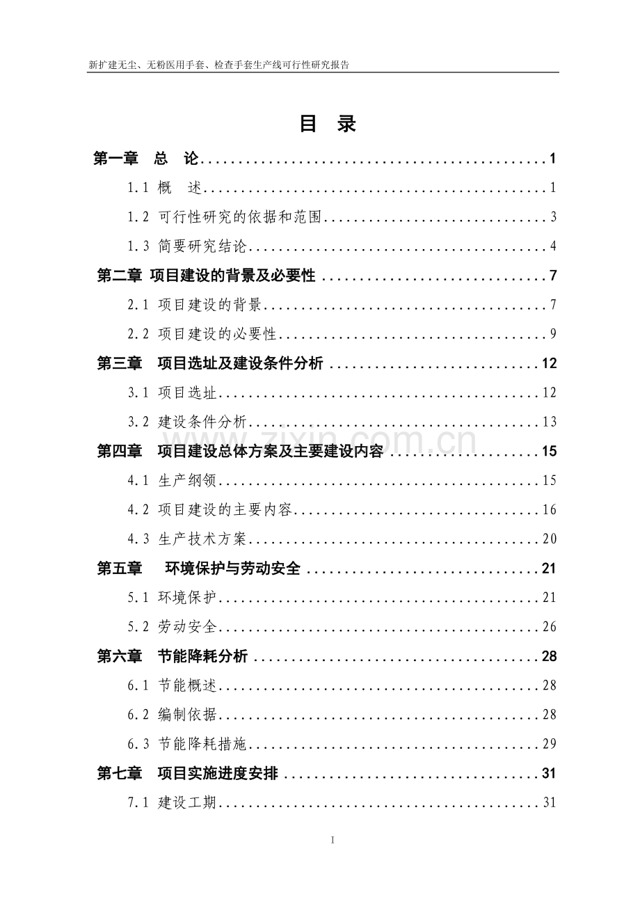 无尘无粉医用手套、检查手套生产线可行性论证报告.doc_第2页