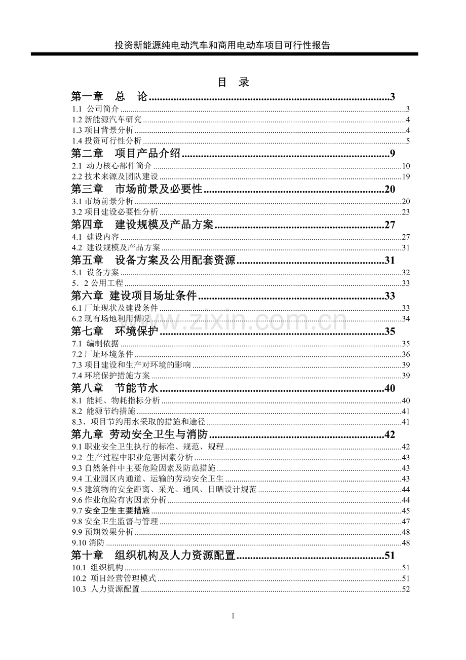新能源纯电动汽车和商用电动车项目建设可行性研究报告.doc_第2页
