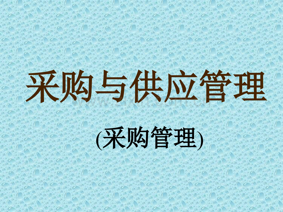 采购采购规划.ppt_第1页