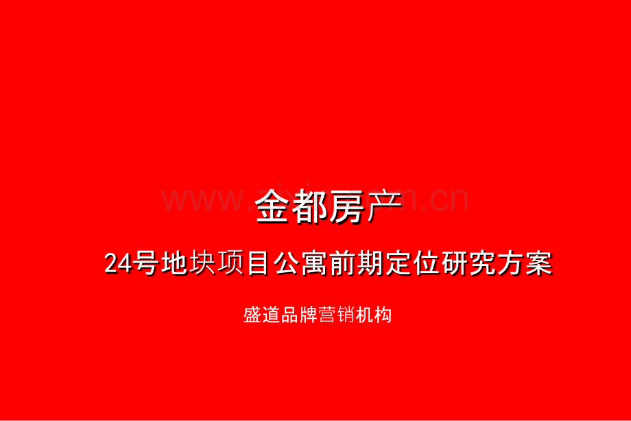 金都房产定位策略.ppt_第1页