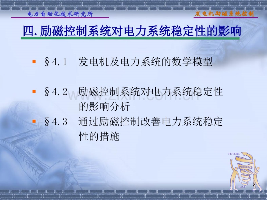 4.励磁控制系统对电力系统稳定的影响.ppt_第2页