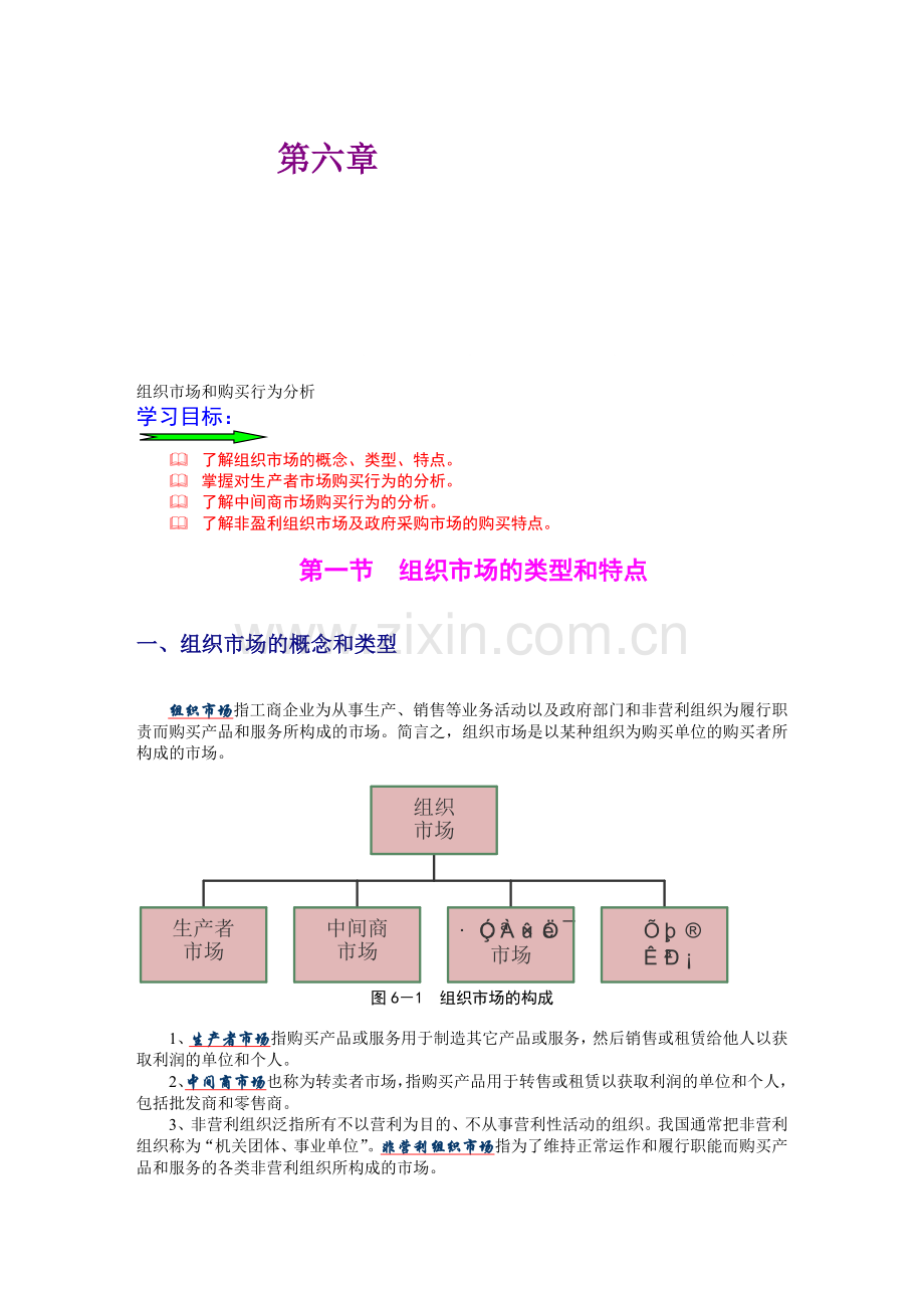 Ch06-组织市场和购买行为分析.doc_第1页