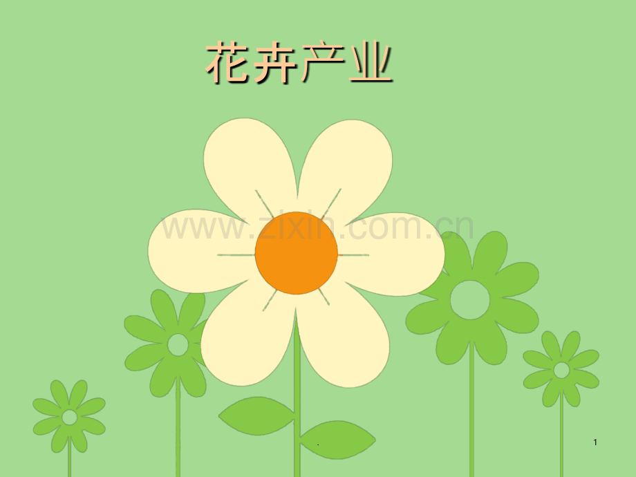 花卉产业介绍.ppt_第1页