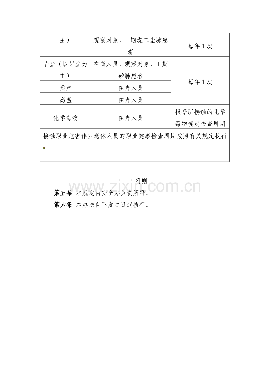 8杭来湾煤矿杭来湾煤矿职业健康监护管理制度.doc_第2页