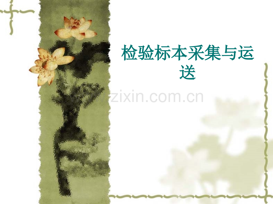 检验标本采集与运送.ppt_第1页