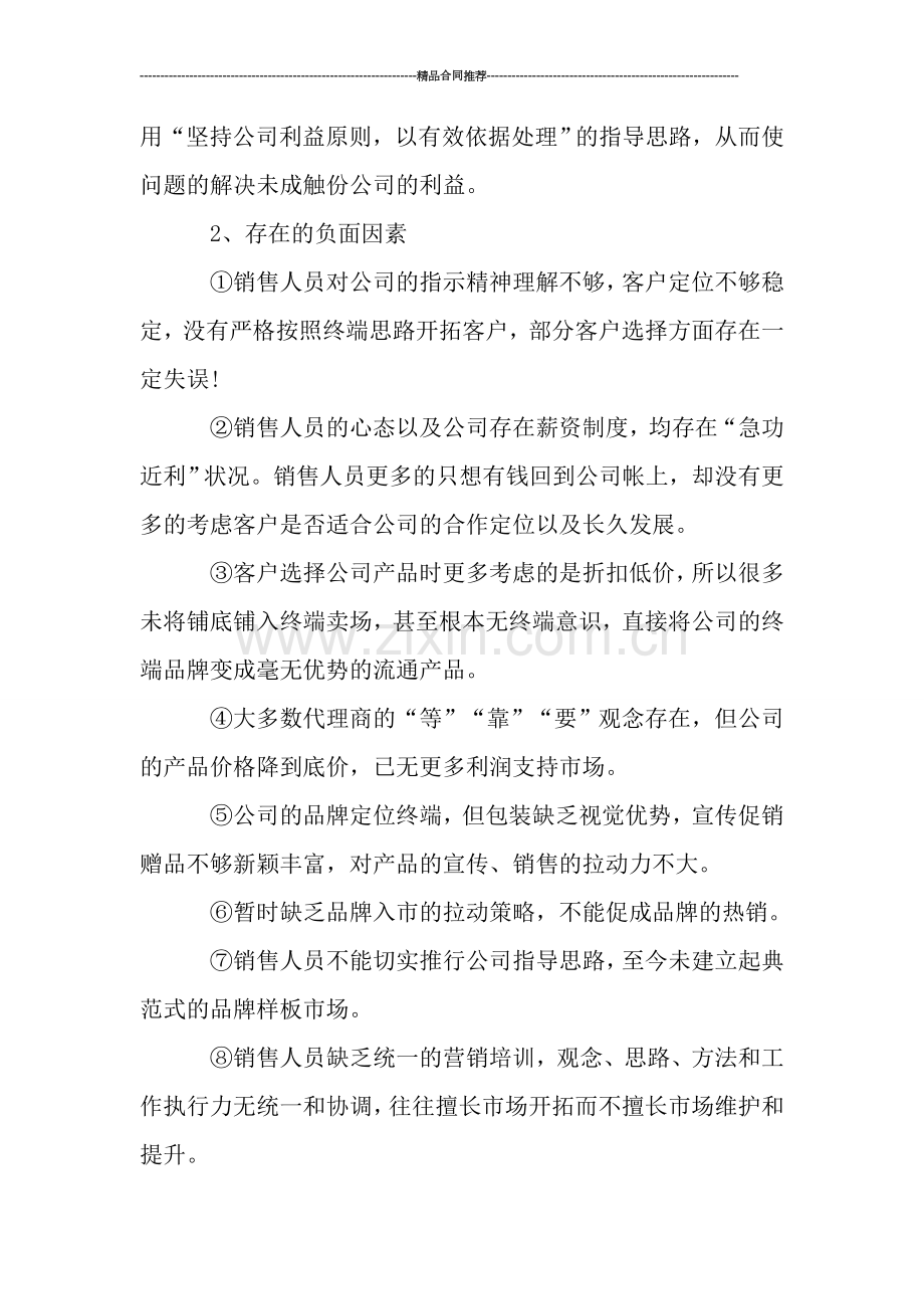 销售总监2019年终工作总结模板.doc_第2页