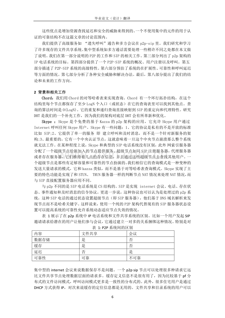 翻译：基于SIP协议的P2P网络电话.docx_第2页