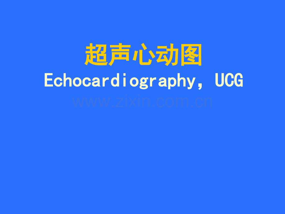 心脏超声课件.ppt_第1页