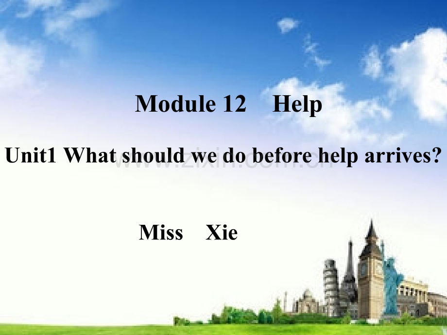 外研版八级上ModuleUni.ppt_第1页