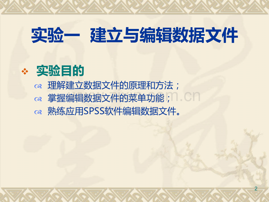 spss统计分析及应用教程第章数据的基本操作.ppt_第2页