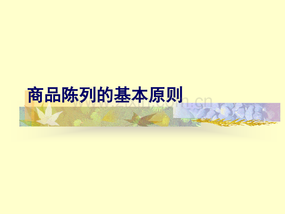 超市商品陈列PPT教案-1.ppt_第1页